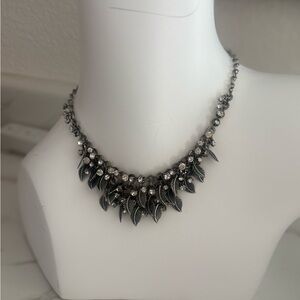 Elegant Silver Leaf Necklace